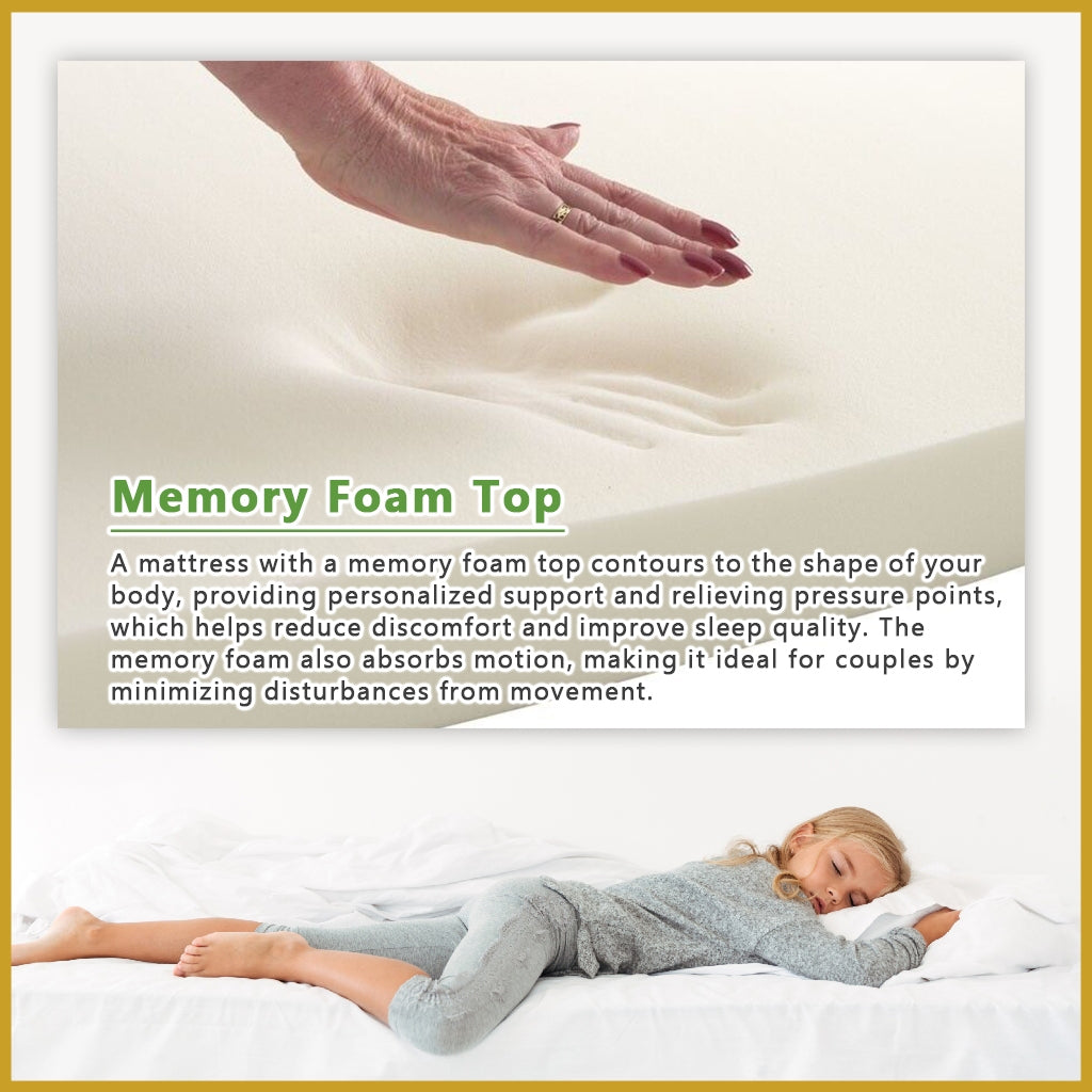 Diomire 13.5" Black Royale Mattress Pocketed Spring Mattress High Density - All Size