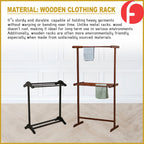 Siera Clothing Towel Rack Metal/Wood Material in 6 Models Available
