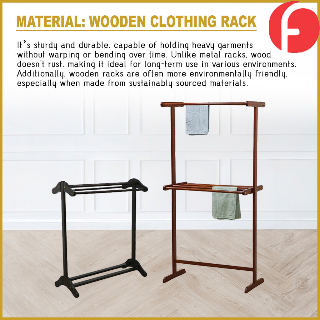 Siera Clothing Towel Rack Metal/Wood Material in 6 Models Available