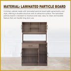 Ponio Series A Kitchen Cabinet with Drawers and Top Cabinet in 4 Colours