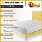 King Koil Simplicity COMFORT 11" Mattress Flax Linen Collection - w/ Pillow