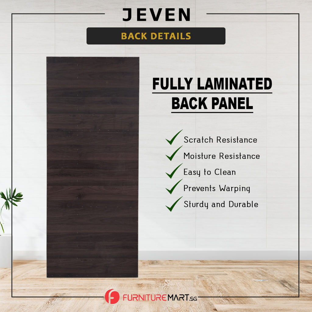 Jeven Series Open Shelves Display Cabinet Bookshelf Storage in 6 Colours