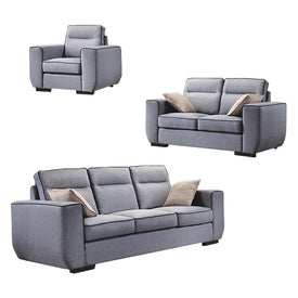 Alyssa Series Fabric 1/2/3/ L-Shape Sofa w/ Pet-Friendly Option