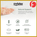 MyLatex Nero basic 100% Natural Latex Topper | Latex Mattress Topper, Hypoallergenic.