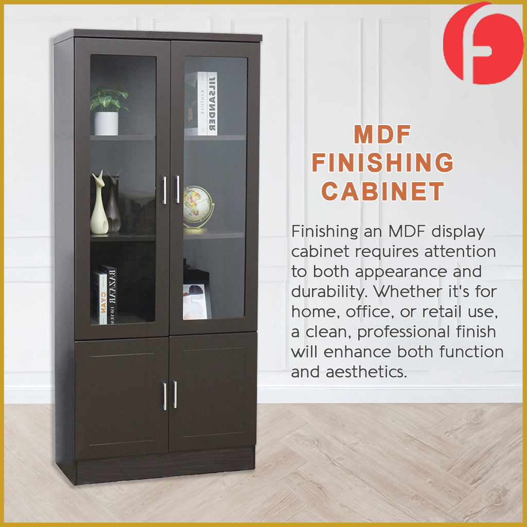 Myani Series Display Cabinet Book Shelves with Drawers in 2 Models