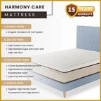 King Koil Simplicity CARE 12" Mattress Flax Linen Collection - w/ Pillow - All Sizes