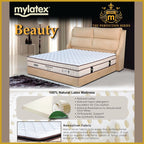 MyLatex Perfection BEAUTY 10.5" Mattress Natural Latex Nano SIlver Fabric - All Size