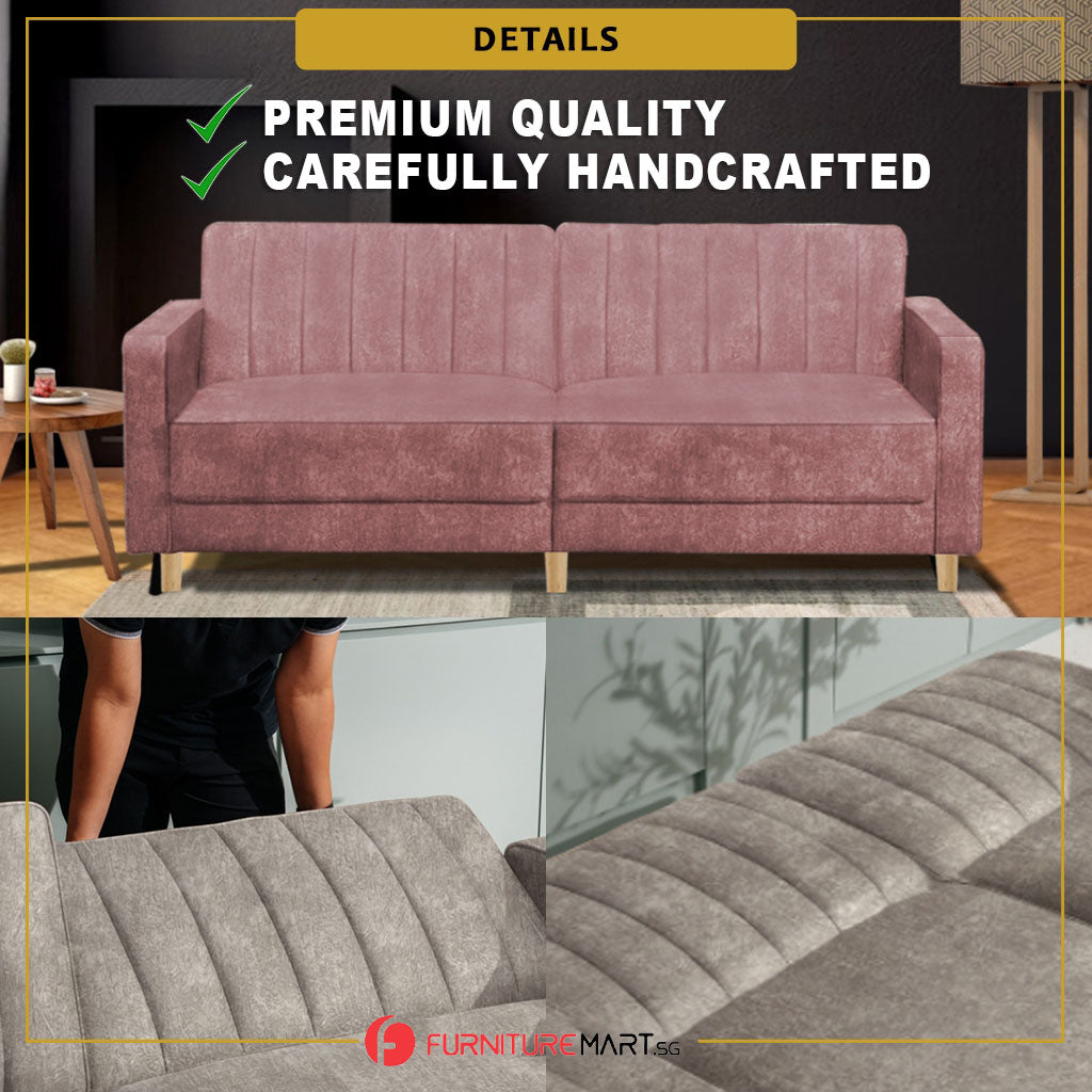 Holly 3-Seater Sofa BedHigh Density Foam Cushion w/ PetFriendly Options