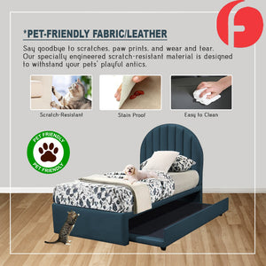 Eilert Single./Super Single Pull-Out Bed Frame w/ PetFriendly & Mattress Option