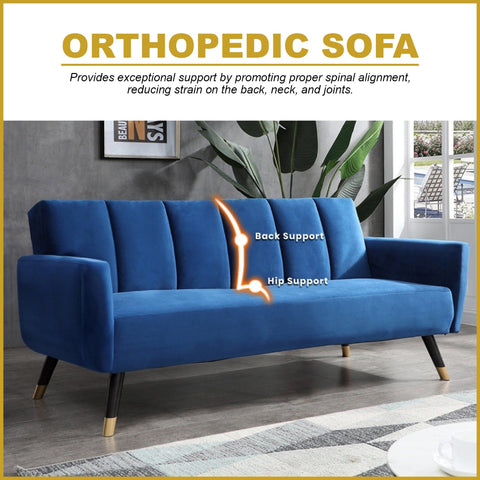 Image of Geoff 2-Seater/3-Seater Luxury Sofa - w/ PetFriendly Scratch-resistant Option