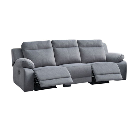 Image of Zarzy 1/2/3-Seater Reclining Sofa Pocketed Spring Claw Proof Pet-Friendly Fabric/Leather