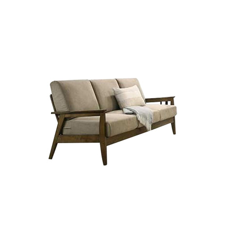 Image of Norad 3 Seater Sofa Solid Wood Living Room Furnitures
