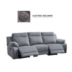 Zarzy 1/2/3-Seater Reclining Sofa Pocketed Spring Claw Resistant Pet-Friendly Fabric/Leather