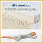 MyLatex CAPRI 10" Natural Latex Mattress Orthopedic - All Sizes Available
