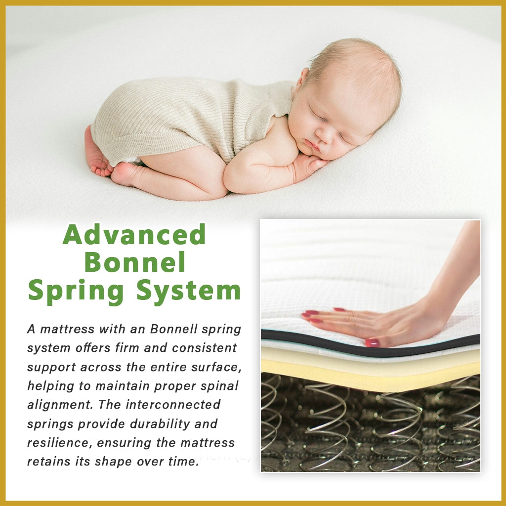 Therapedic Spinal Cool 12" Mattress Bonnel Spring w/ Cooling Silk Fabric - All Sizes