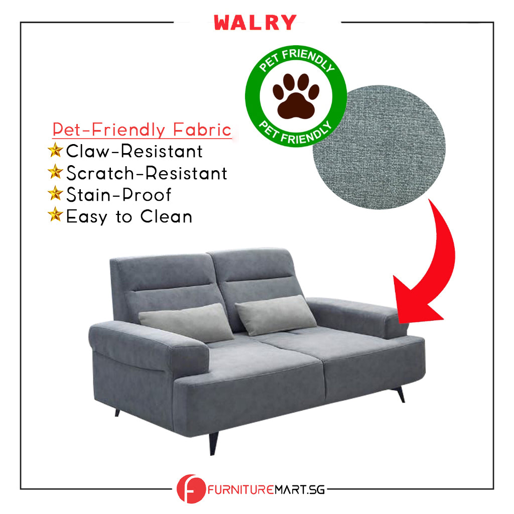 Helo Pet Friendly 1-Seater/2-Seater/3-Seater Sofa Set in 2 Colour Available