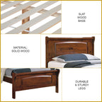 Juliet Single Pull-Out Bedframe Solid Wood Slatted Base  - w/ Mattress Option