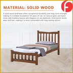 Zoraa Single Pull-Out Bedframe Solid Wood Slatted Base  - w/ Mattress Option