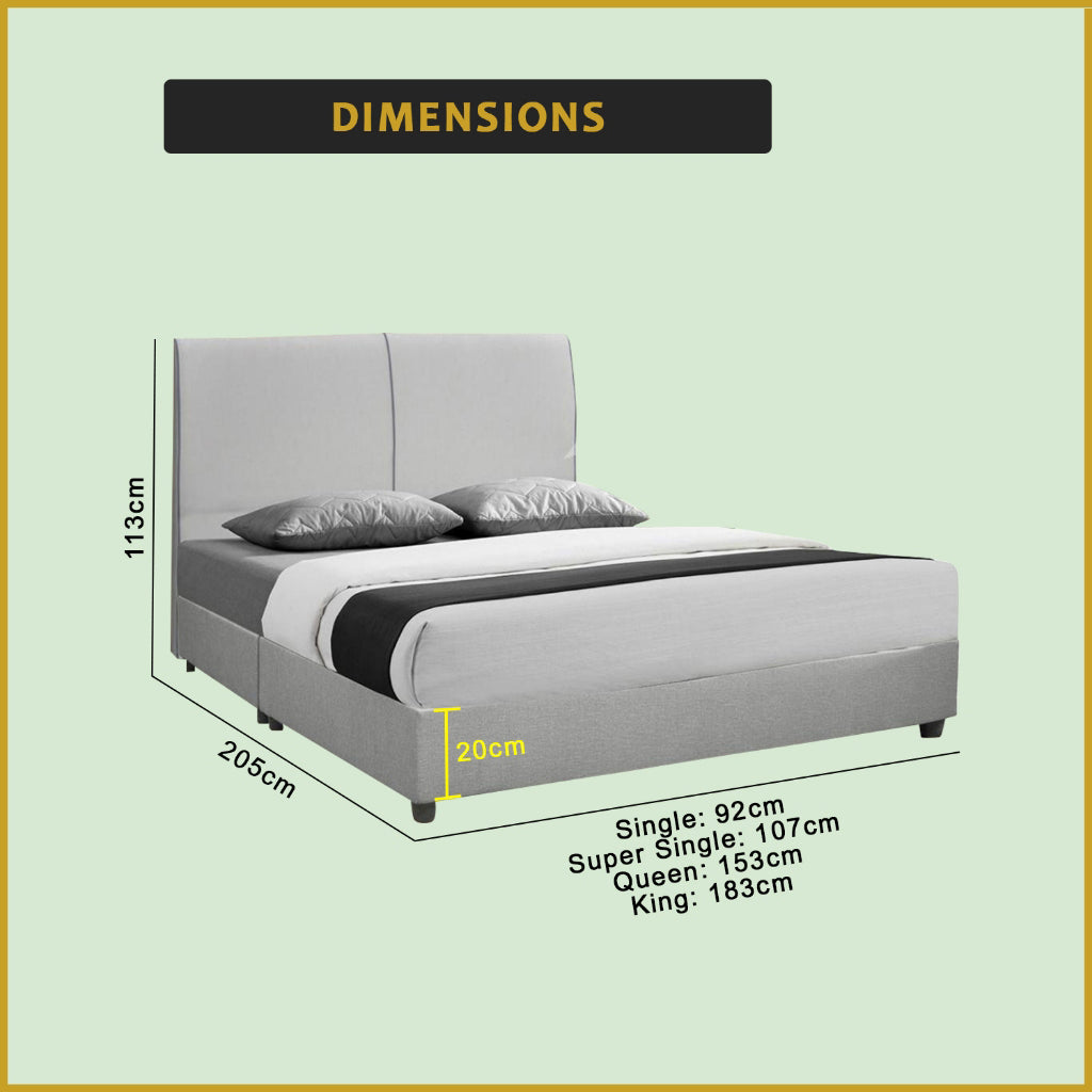 Verra Divan Bed Frame with Mattress - PetFriendly Scratch-resistant Option / All Sizes