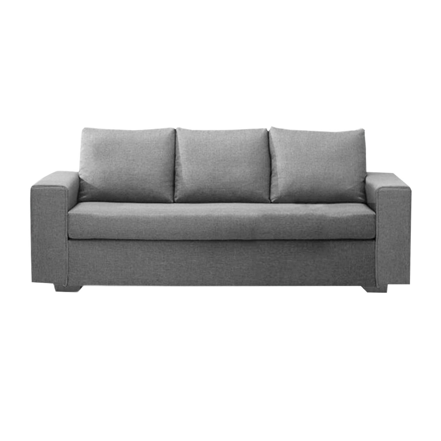 Argie 3-Seater L-Shaped Sofa with Stool High Density Foam w/ PetFriendly Options
