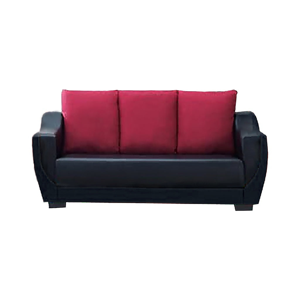 Ethan 3 Seater Sofa Set in 47 Colour -w/ PetFriendly Fabric/Faux Leather Options