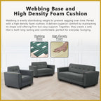 Niana 1/2/3-Seater Sofa Webbing with High Density Foam - w/ PetFriendly Option