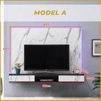 Dew Series Living Room TV Console with LED Backlight in 7 Design