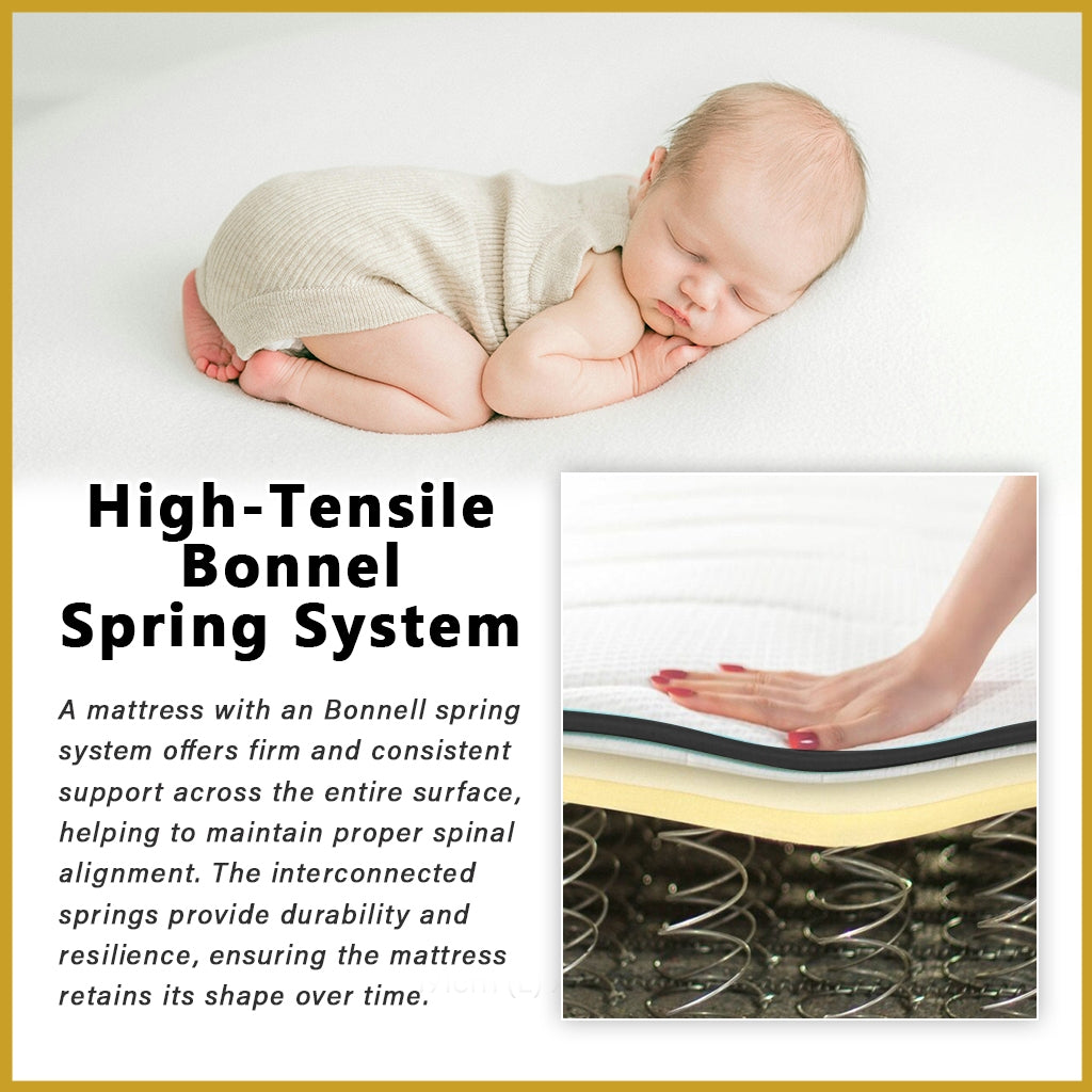Honey Spinal XL 12" Anti-Static Posture Support Spring Mattress - All Sizes Available