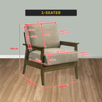 Norad 1 Seater Sofa Solid Wood Living Room Furnitures