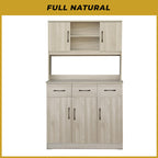 Ponio Series B Kitchen Cabinet with Drawers and Top Cabinet in 4 Colours