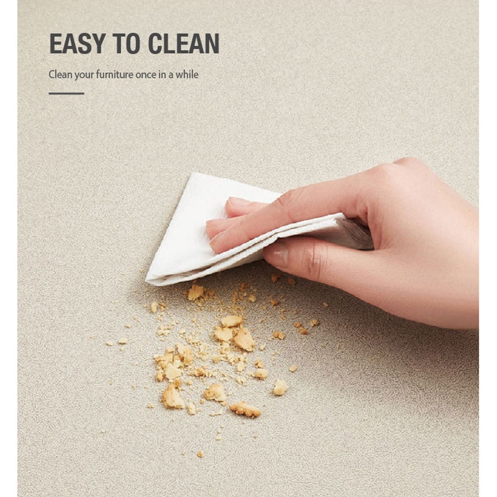 Saffy Fabric 3-Seater / 4-Seater Sofa with Ottoman w/ Pet-Friendly Option