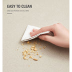 Saffy Fabric 3-Seater / 4-Seater Sofa with Ottoman w/ Pet-Friendly Option