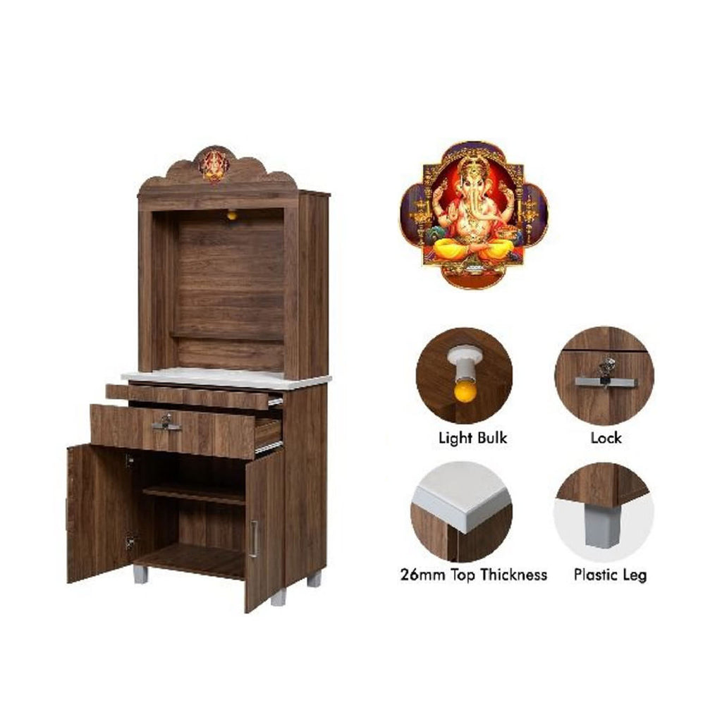 Hindu Altar Table Cabinet Offering Altar Shrine - Model A13