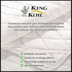 King Koil Mattress Protector Hypoallergenic Mattress Topper with Elastic Band - All Size
