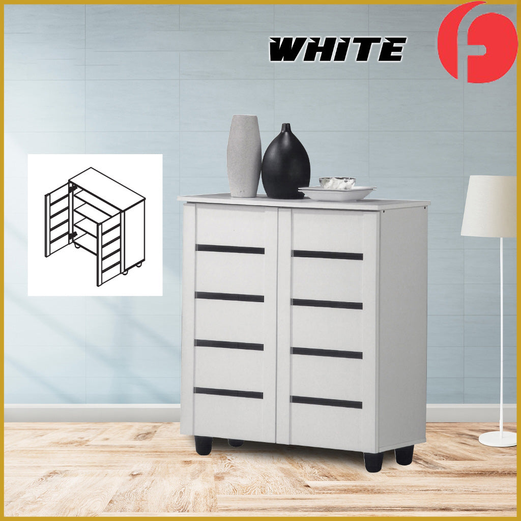 Lucia Series Shoe Cabinet Top Quality Material in 2 Colors