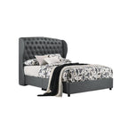 Garen Divan Bed Frame Pet Friendly Scratch-Resistant Fabric - With Mattress Add On