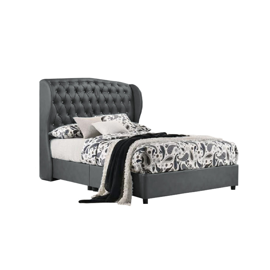 Garen Divan Bed Frame Pet Friendly Scratch-Resistant Fabric - With Mattress Add On