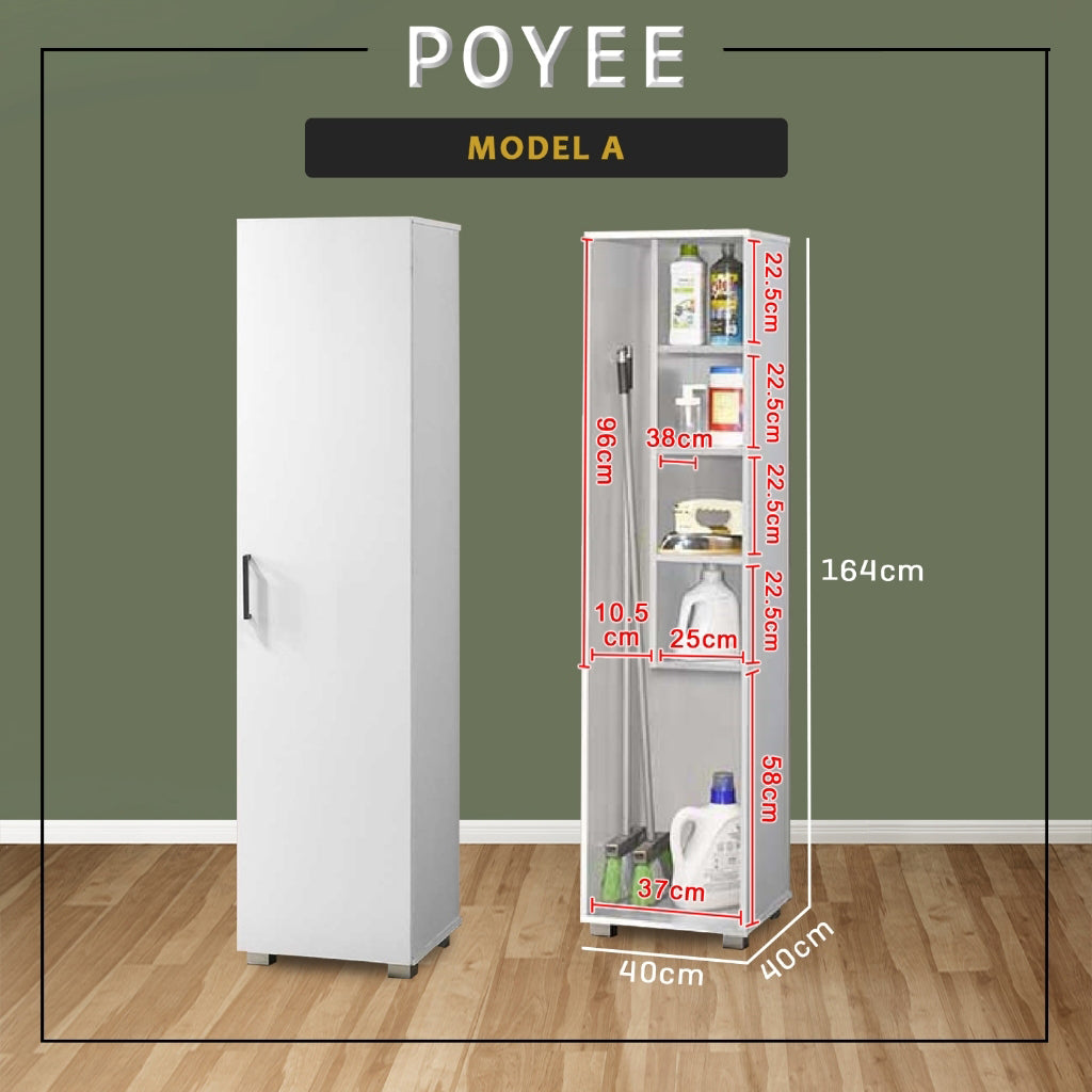 Poyee Series CARB-P2 Certified Board 1-Door 2-Door Utility Cabinet Equipment Storage