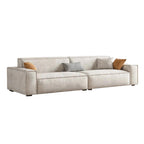 Ailean 1/2/3/4-Seater Sofa with Stool in 47 Colour - w/ PetFriendly Scratch Resistant Option