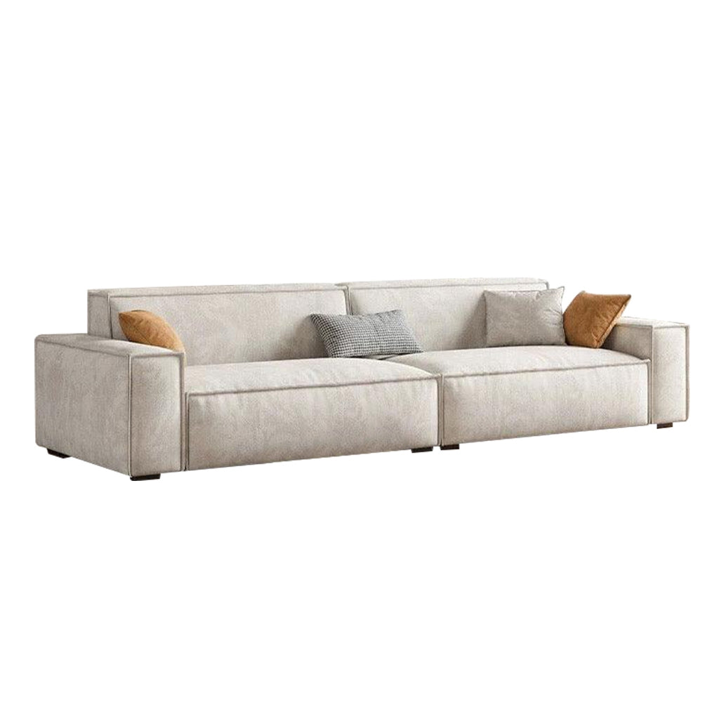Ailean 1/2/3/4-Seater Sofa with Stool in 47 Colour - w/ PetFriendly Scratch Resistant Option