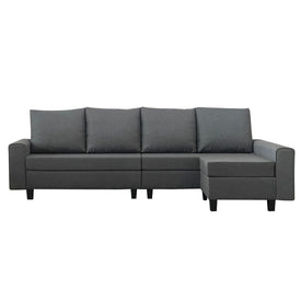 Nevin Sofa 1/2/3-Seater with Chaise L-Shaped Sofa High Density with PetFriendly Option
