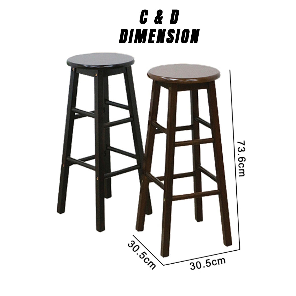 Diego Series 3 Stool Collection - Dining Chair Bar Stool
