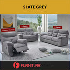 Mikee 1/2/3 Seater Recliner Sofa Set - PetFriendly Scratch-Resist
