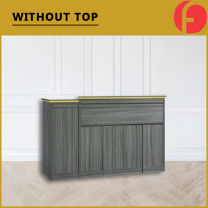 Harlyn Oriental Altar Table with Top Altar Cabinet Fire Resistant Laminated Board