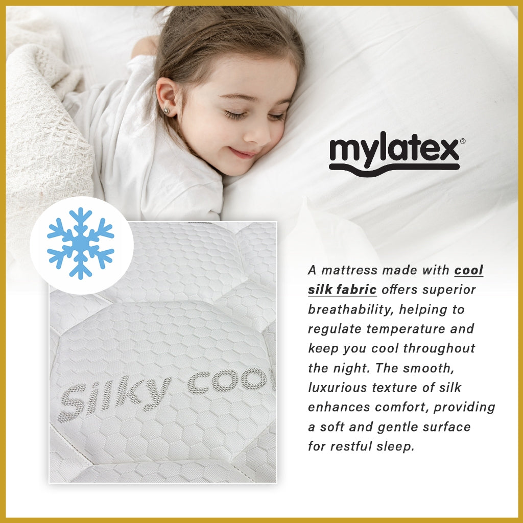 MyLatex 12" Comfort Cool Mattress Pocket Spring w/ Latex Layers - All Sizes Available