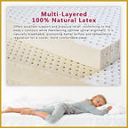 MyLatex ILLY 10" Natural Latex Mattress, Multi-Layered Coconut Fibre - All Sizes