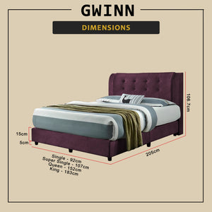 Gwinn Divan Bed Frame with Mattress - PetFriendly Scratchproof Option / All Sizes