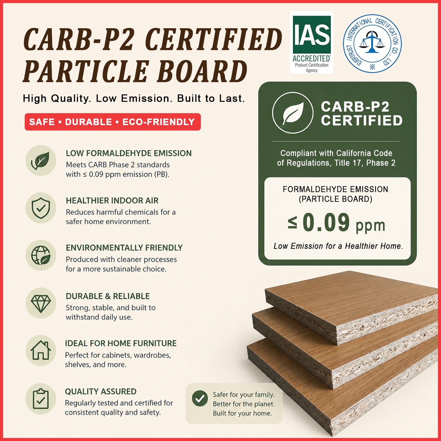 Moira CARB-P2 Certified Board 2-5 Doors  Scratch-Resist Wardrobe w/ Drawers White Colour