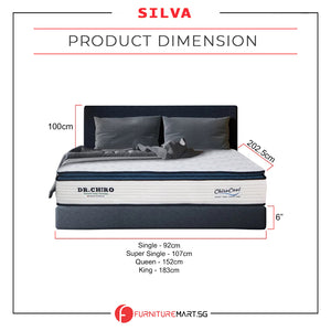 DR Chiro Silva Divan Platform Bed Frame  - With Mattress Add-On Option - All Sizes Available