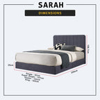 Diomire Sarah Divan Bed Frame w/ Mattress - PetFriendly Scratch Resistant Material -All Sizes
